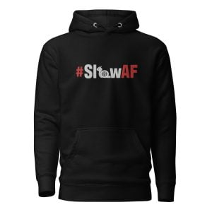 That Benz #SlowAF Crew Embroidered Large Design Hoodie